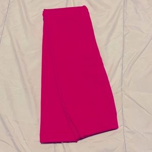 Girls pink leggings